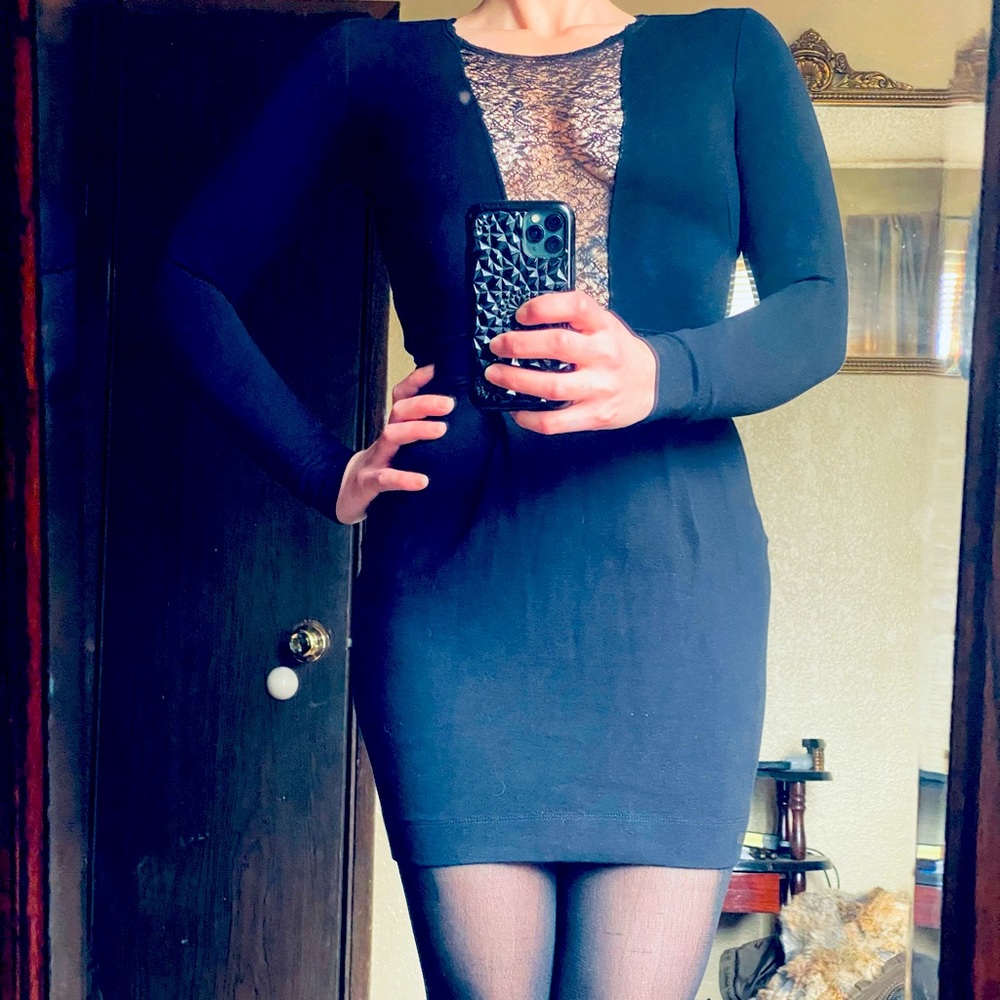 French Connection little black dress Size 2